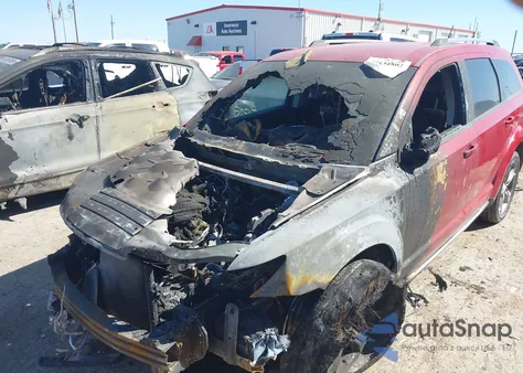 2016 Dodge Journey Crossroad Plus z USA, uszkodzony, nr VIN 3C4PDCGG9GT186366